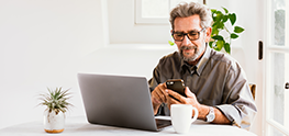 Man with Laptop